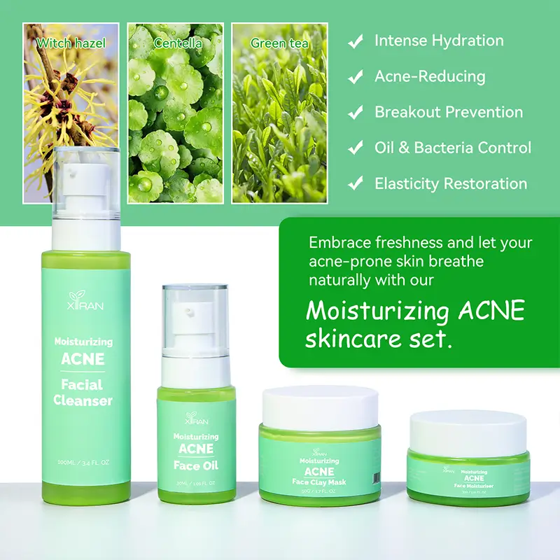 Private Label ACNE Skincare Set